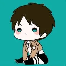 艾伦 进击的巨人 萌 插画 动漫 头像