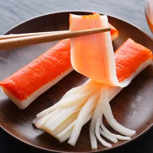 日本进口零食北海道蟹味棒蟹足蟹棒网红即食手撕蟹柳45g