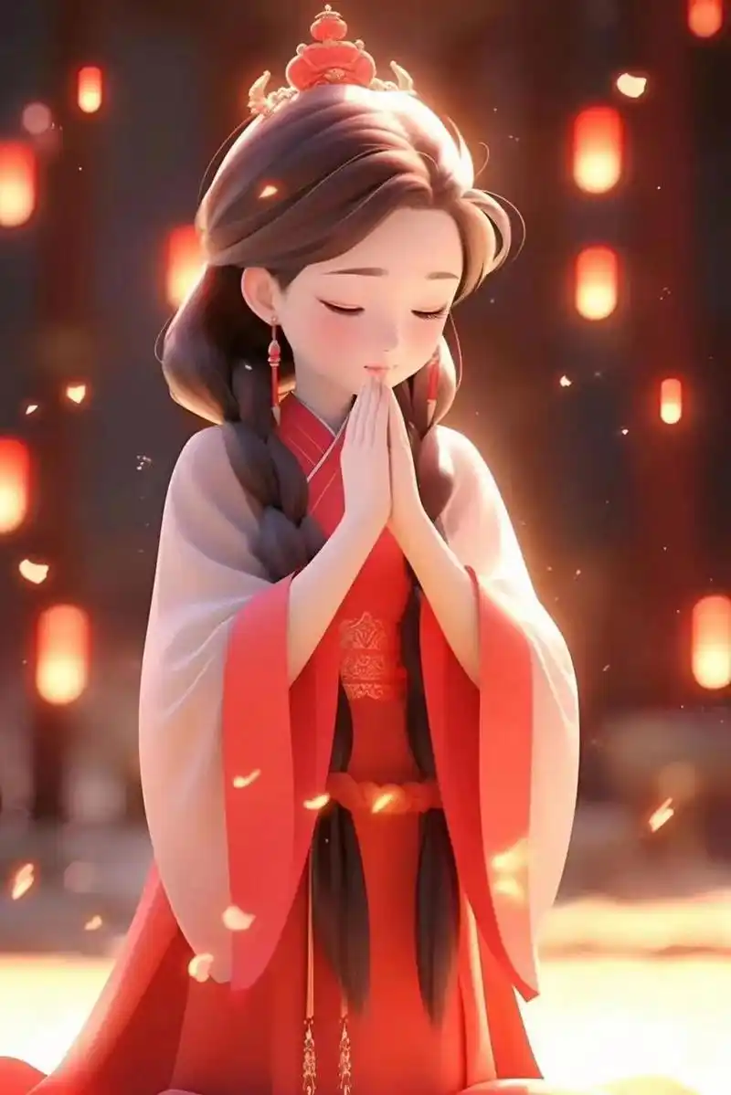 每次双手合十都有你们! 最美图片