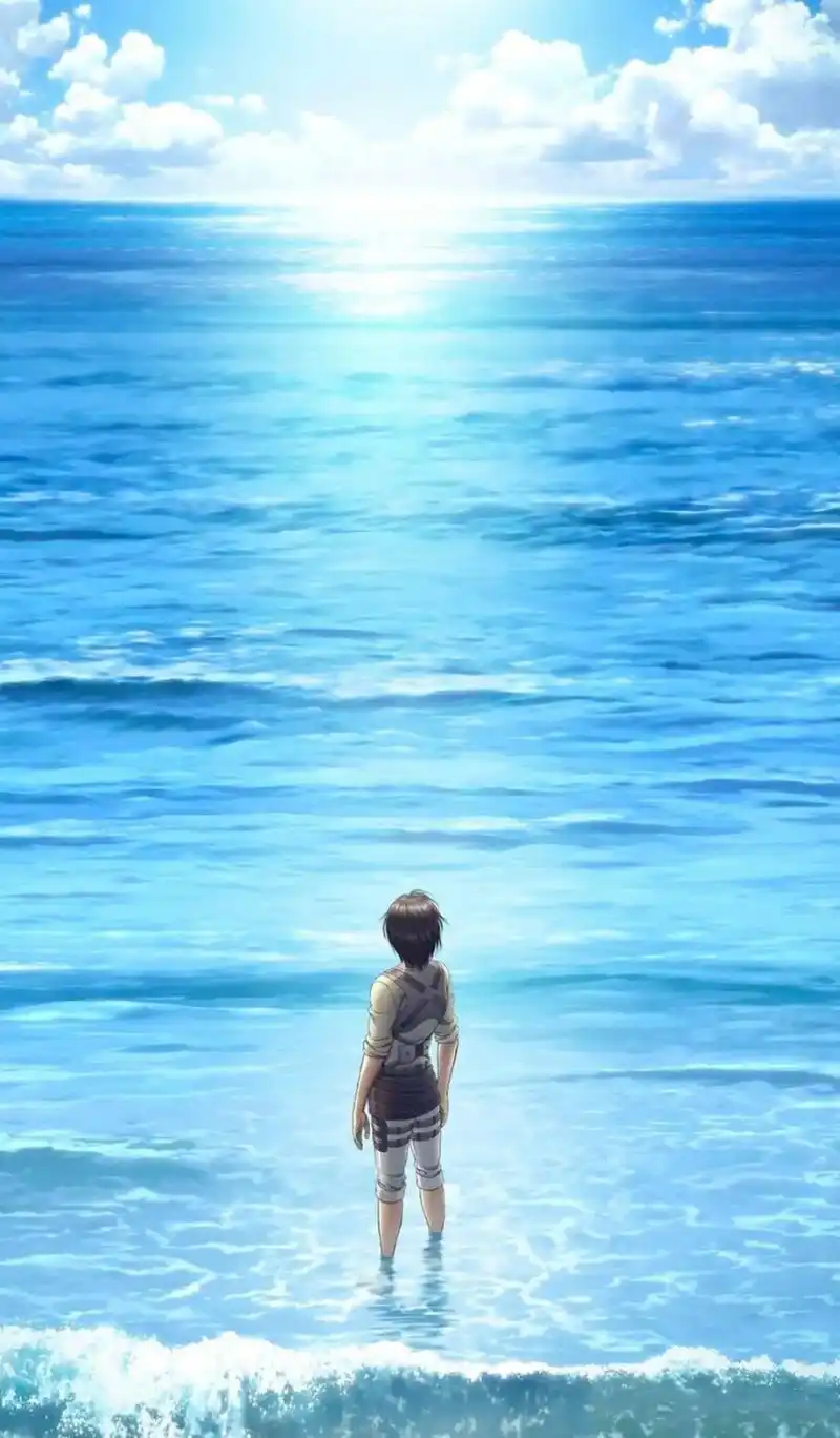 你到底哪里自由了.#进击的巨人#一起看海 #艾伦#自由 #艾 - 抖音