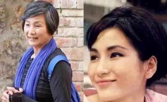 陈岚,现在她的形象是胖呼呼的,但是向太年轻的时候可以说美得不可一方