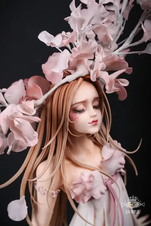 sk糖王 | 翻糖人偶作品 -清水芙蓉