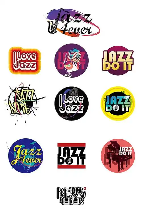 关于爵士徽章的几个设计