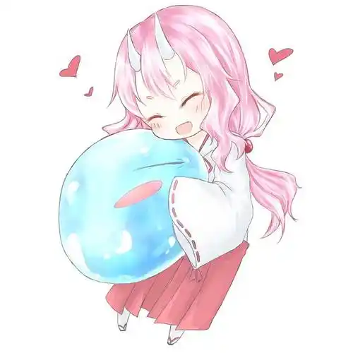 转生史莱姆系列朱菜x史莱姆苍玥的关于我转生变成史莱姆这档事插画