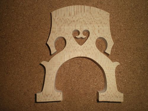 大提琴琴码4/4 中档大提琴琴码 法式 比利时式琴码枫木琴码02免邮