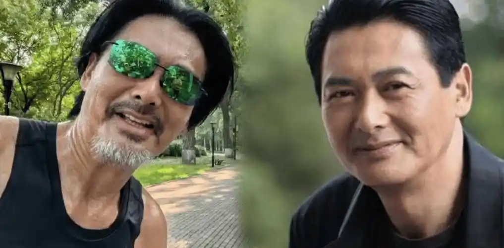 69岁周润发朝阳公园跑步!手臂长满小肉球,目击者称身高超180