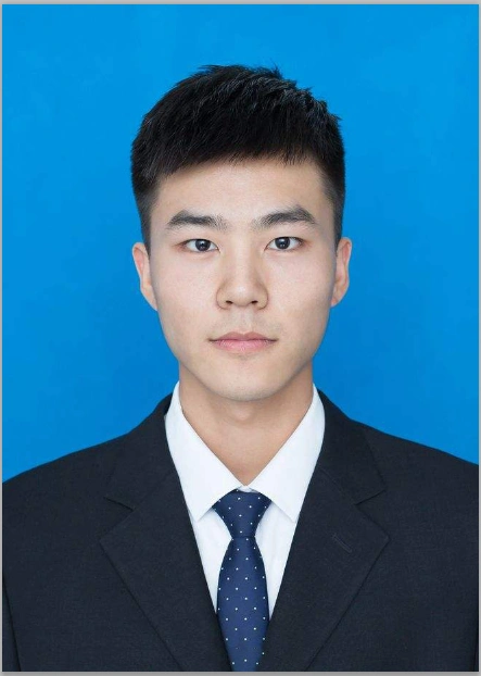 我在网上找了一张帅哥的照片.