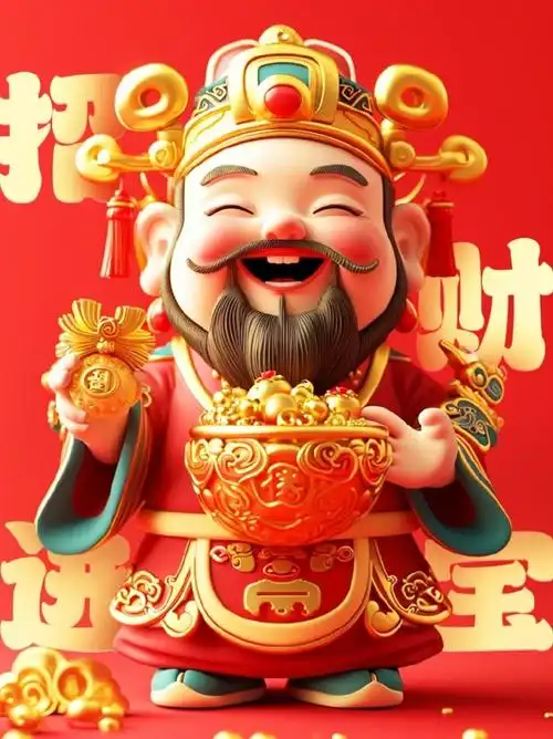 迎财神##财神壁纸