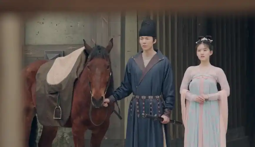 《长歌行》赵露思 饰 乐嫣 永安公主 / 刘宇宁 饰 皓都