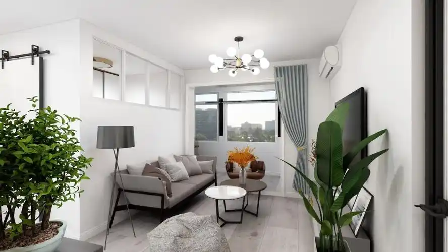 小户型丨两室改三室现代简约风格装修案例