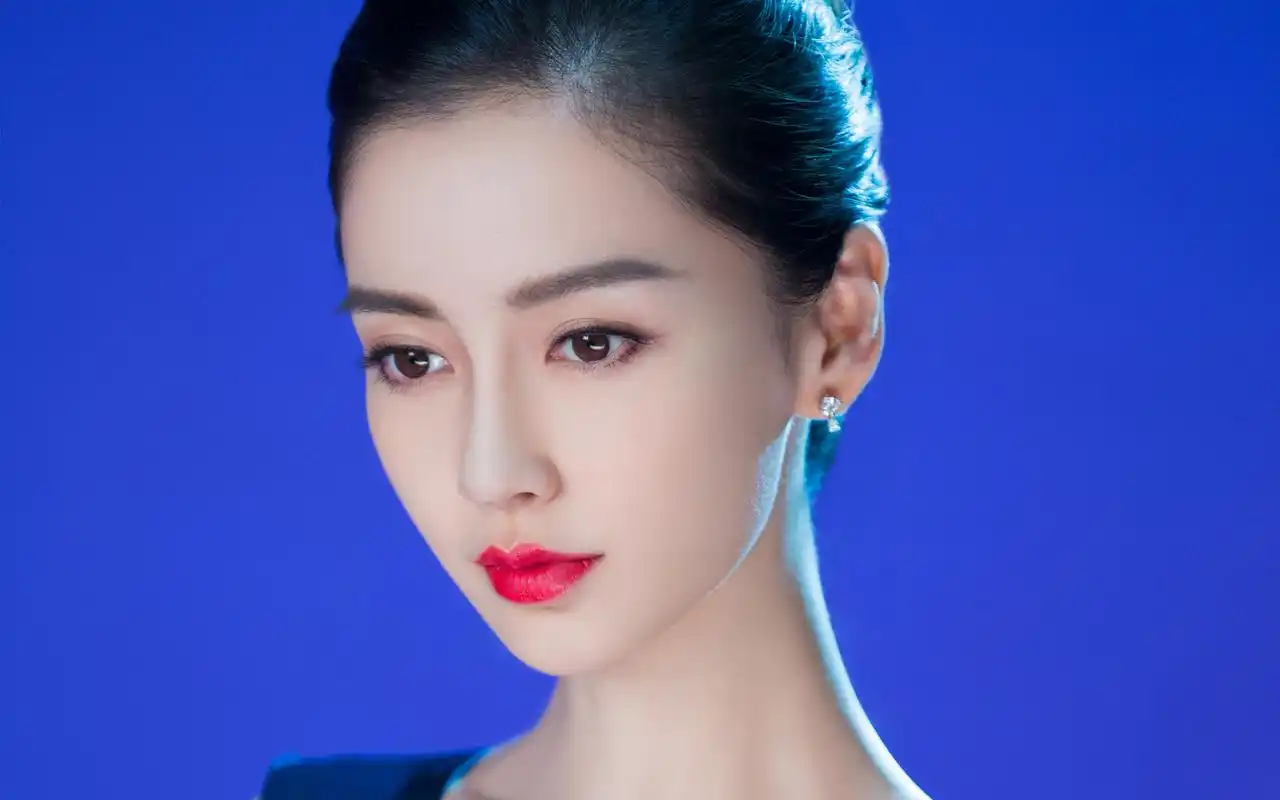 angelababy性感露肩礼服写真高清图片壁纸