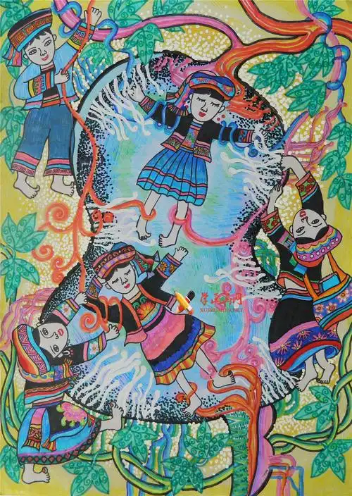 《万能植物抗病毒治疗机》__科幻画_科幻画图片大全_学画画网_国内最