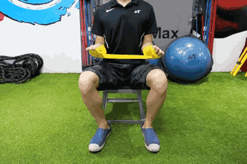 2,菱形肌,斜方肌中束力量练习俯卧在瑞士球上,腰背挺直,腹部收紧,后缩