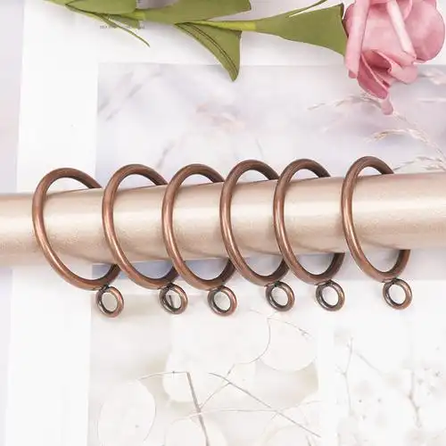 厂家直销金属窗帘圈罗马圈窗帘环挂环挂钩环扣窗帘配件金属挂钩环