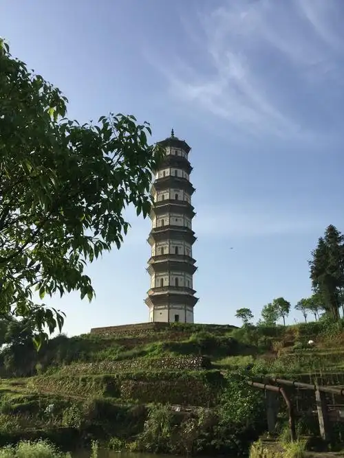 四游宜丰之近观崇文塔