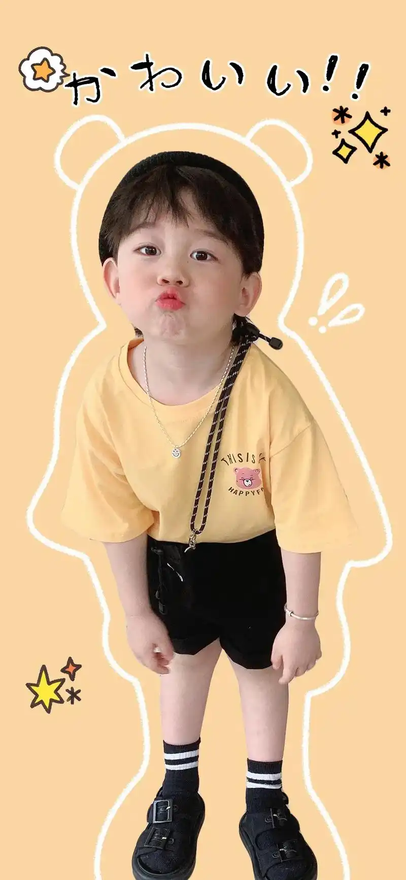 分享一组帅气q宝手机壁纸