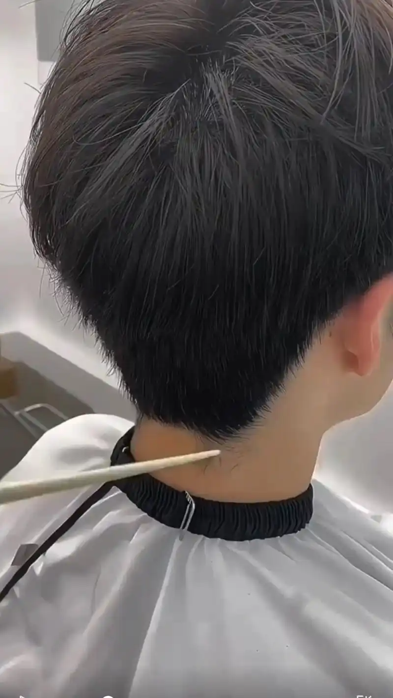 男士国潮发型服帖烫.#创作灵感 #德州男士发型设计 #同城性 - 抖音