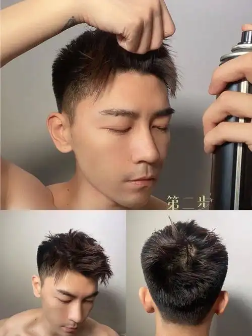 男生留这款4cm短发,是命中注定的帅呀!_发型