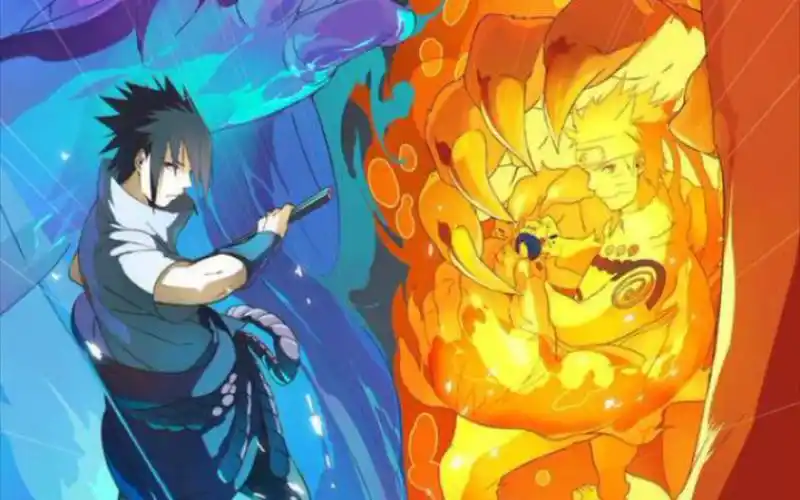 死神vs火影漩涡鸣人vs宇智波佐助九