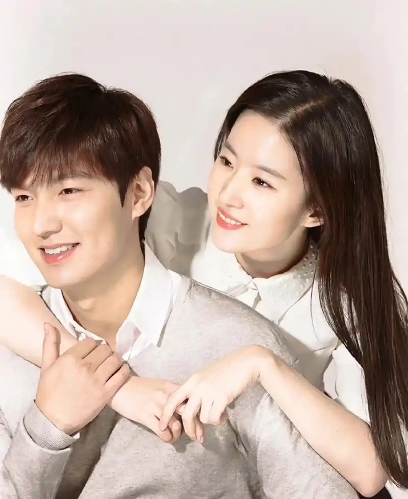 冷知识!刘亦菲居然跟李敏镐一起拍过广告,这cp感真的好牛呀.