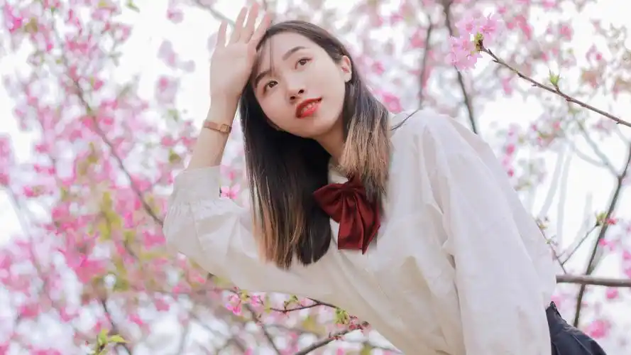 小清新女生锁屏壁纸2