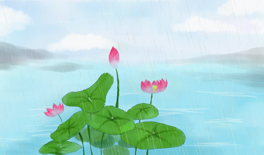 早有蜻蜓立上头小荷才露尖