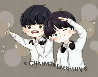 exo灿白fanartcr.baekrbt