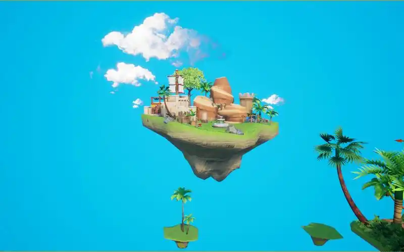 ue4卡通风格化小空岛搭建流程【一个小时训练日记】