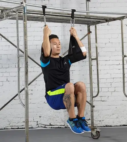 joinfit悬挂腹肌带 单杠悬臂带 健腹器 引体向上收腹吊带家用