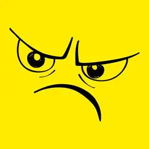 生气的表情和英文字母