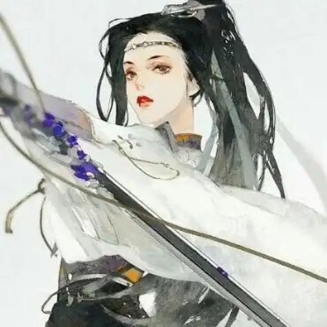 古风侠女马尾发型