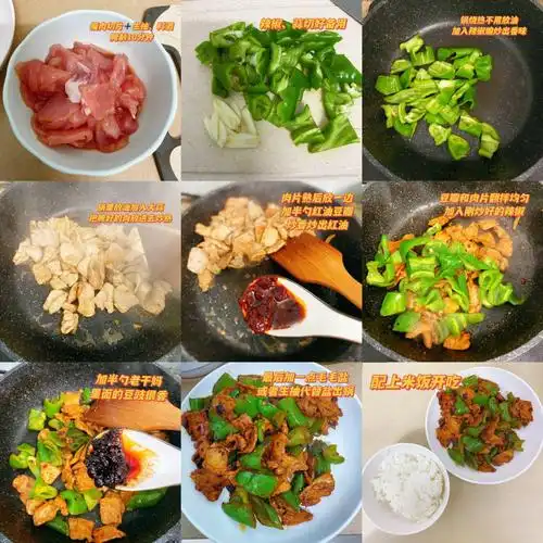 野生做饭博主今日菜谱小炒肉