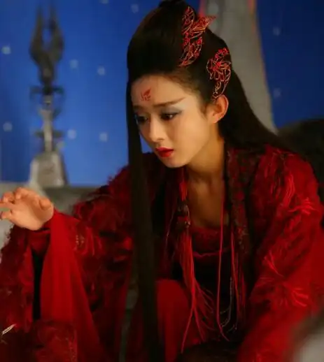 【图】花千骨成魔后剧照妆容妩媚 网友赞称演技太赞!