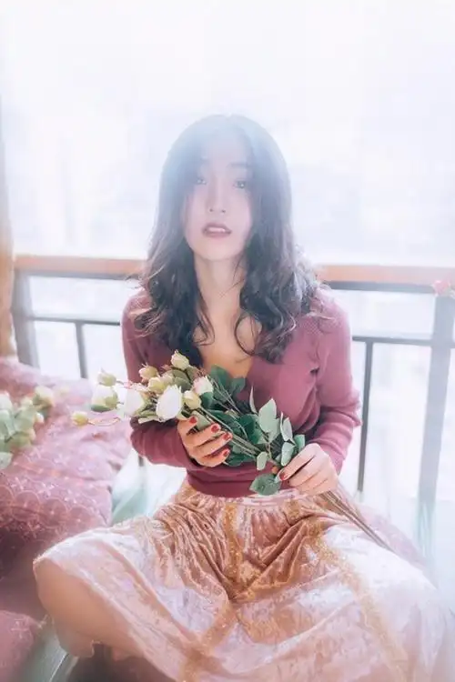 小清新文艺范儿女神朦胧质感唯美写真