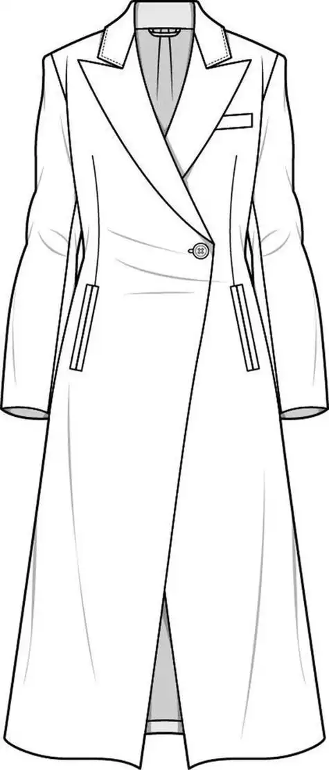 风衣简笔画黄金风衣简笔画