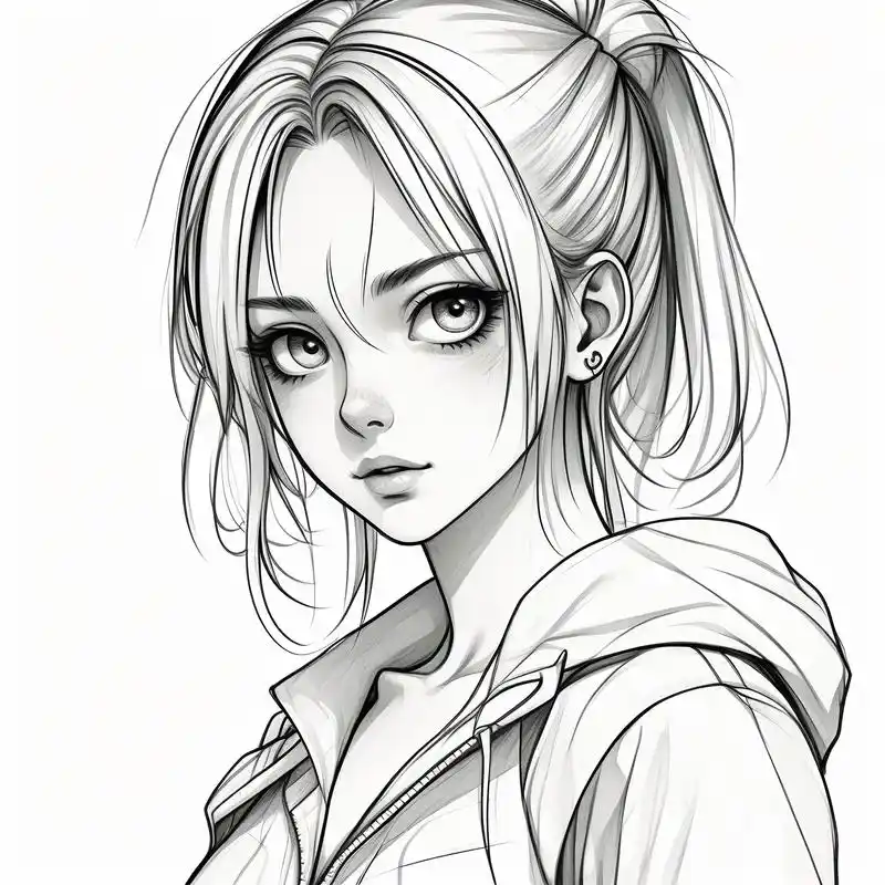 96素描动漫头像大赏99