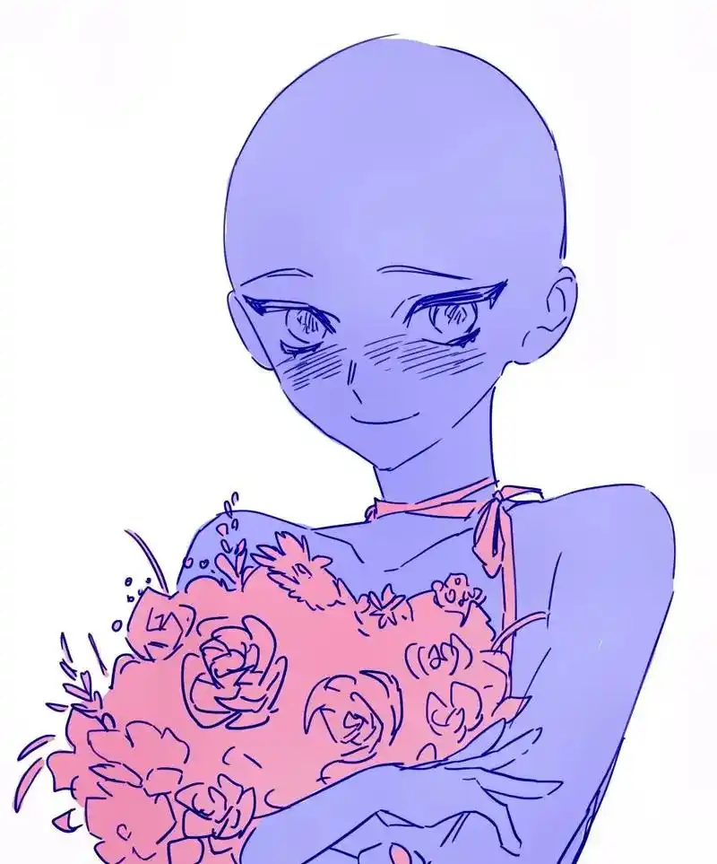 【板绘素材】单人人体线稿.#板绘 #插画 #素材分享 #绘画 - 抖音