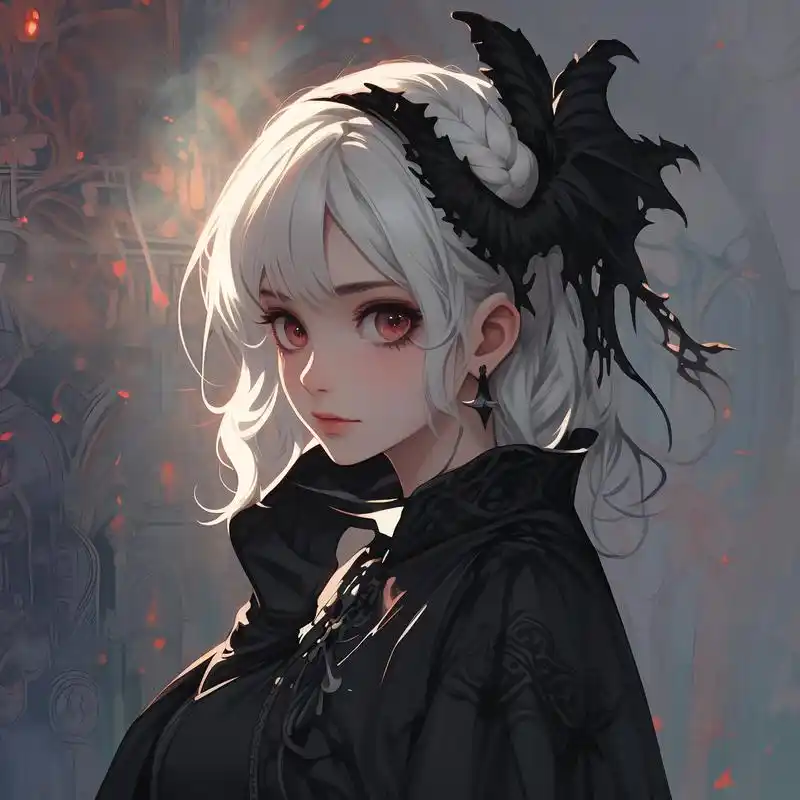 👻女鬼头像系列,惊艳上线💫 探索黑暗中的神秘与美丽,女鬼头像