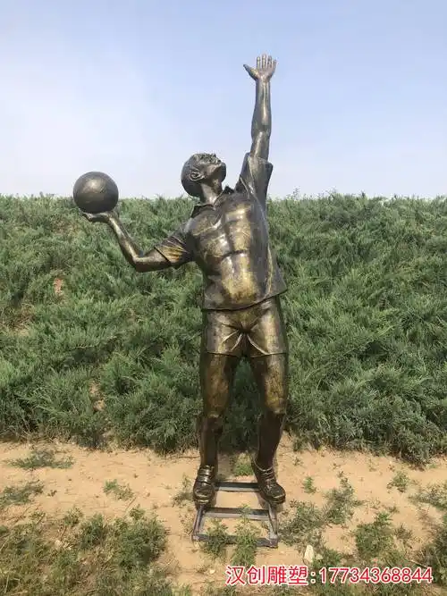 玻璃钢仿铜体育运动人物雕塑运动健儿人物雕塑