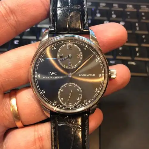 iwc万国表手表 葡萄牙系列 portuguese regulator三针一线系列 iw