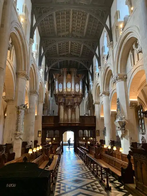 各式各样的大教堂内饰