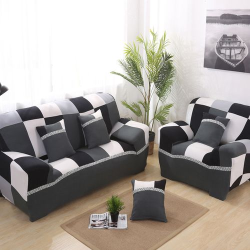 【沙发套三件套】弹力沙发套全包 组合沙发垫 真皮沙发罩防尘罩
