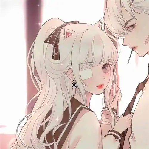 超级罕见的情侣头像