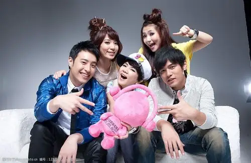 明星集体照图片