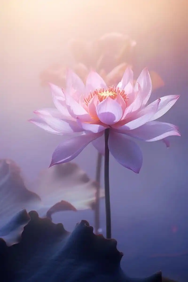 紫荷#荷花# #唯美意境# #睡莲# #莲花# #荷花池# #高清壁纸# #图片