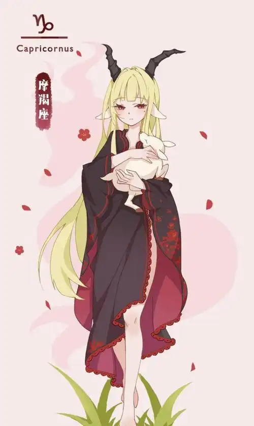 画师绘制12星座拟人化,金牛座是清新少女,射手座让人一见钟情
