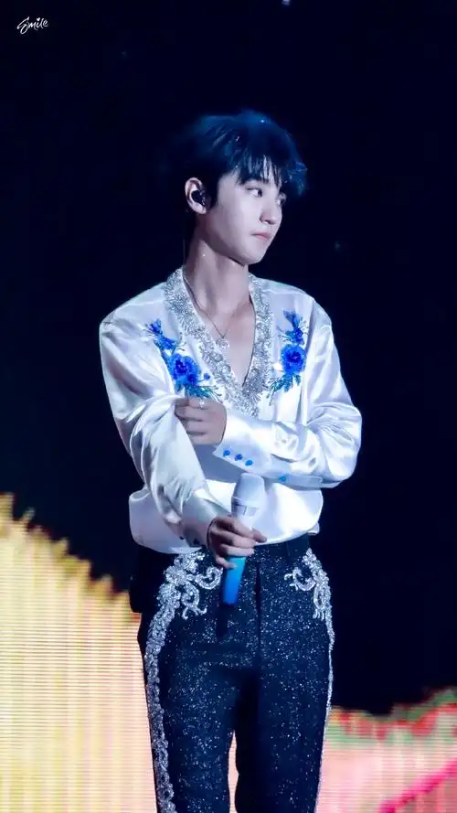 十周年演唱会这一秒 只看我回望#王俊凯新歌回望#@tfboys-王俊凯