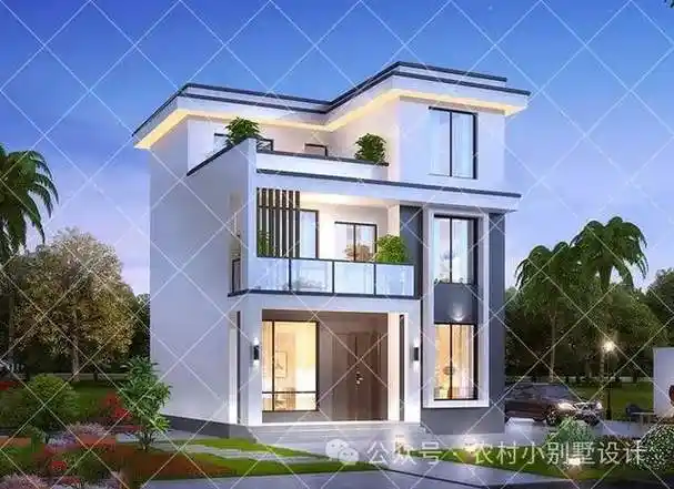 30套三层简约现代轻奢别墅,开春建房好选择!烟火气与