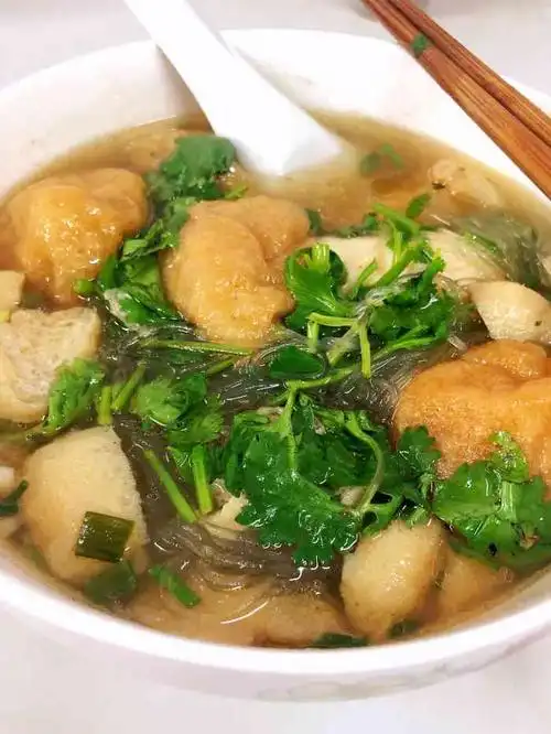 老上海双档粉丝汤-"之前同事一直帮我带早饭,每星期都要吃个1.