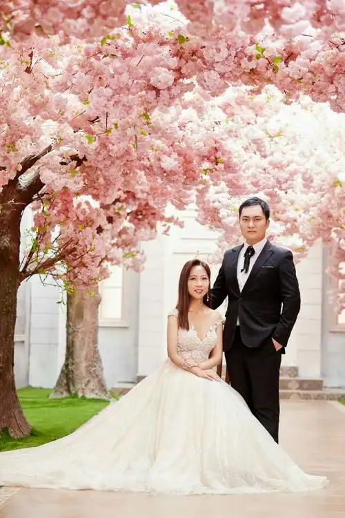 二零一九年十月侯杰白珊珊结婚照, - 美篇